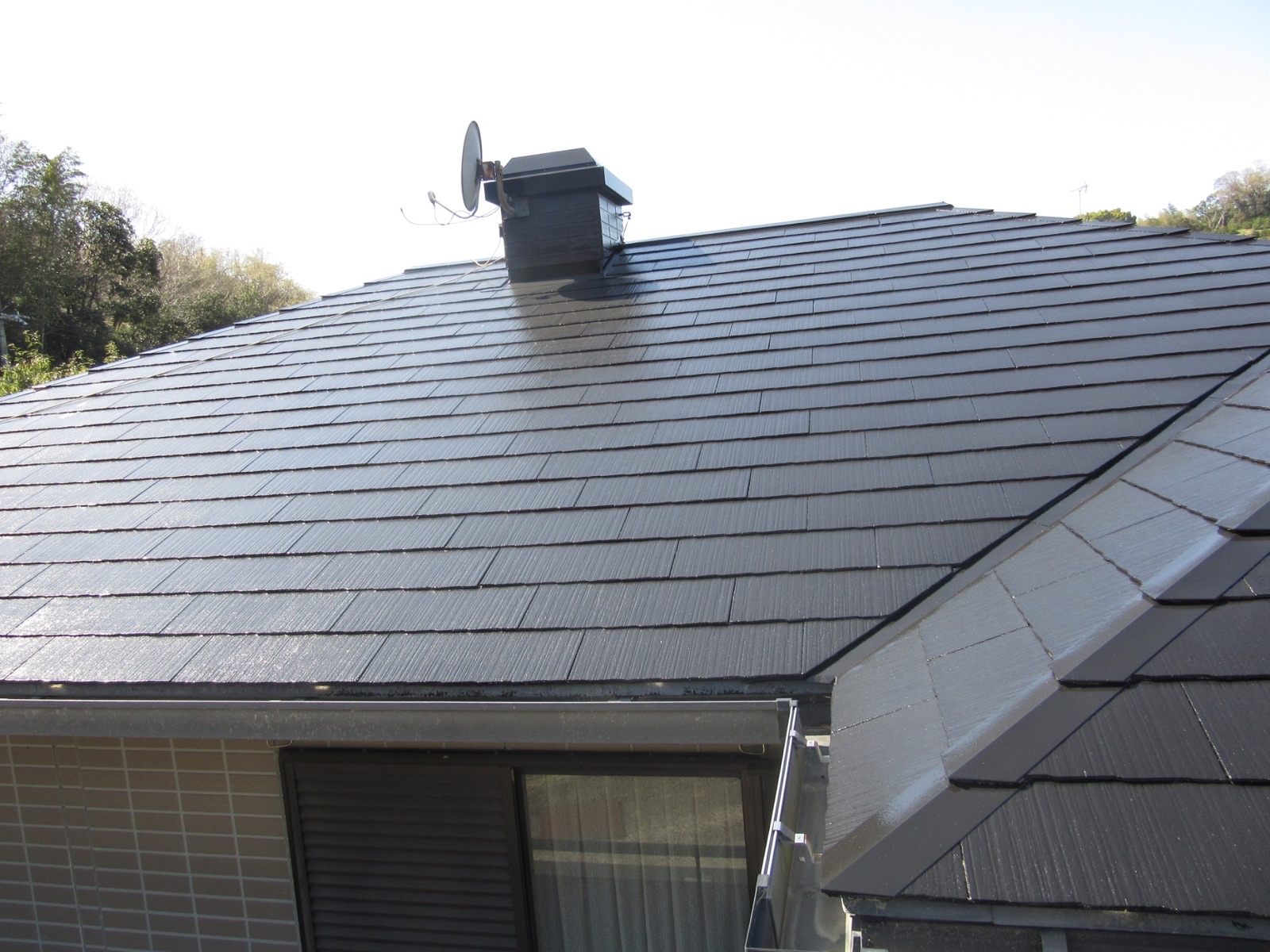 【和歌山市】　B様邸<br>『ブラックの屋根が重厚感溢れる素敵な仕上がりに…✧₊°』14